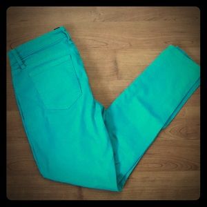 Teal Joe’s Jeans - spring time